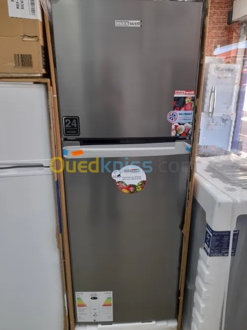 Promotion réfrigérateur maxwell 440 no frost inox 