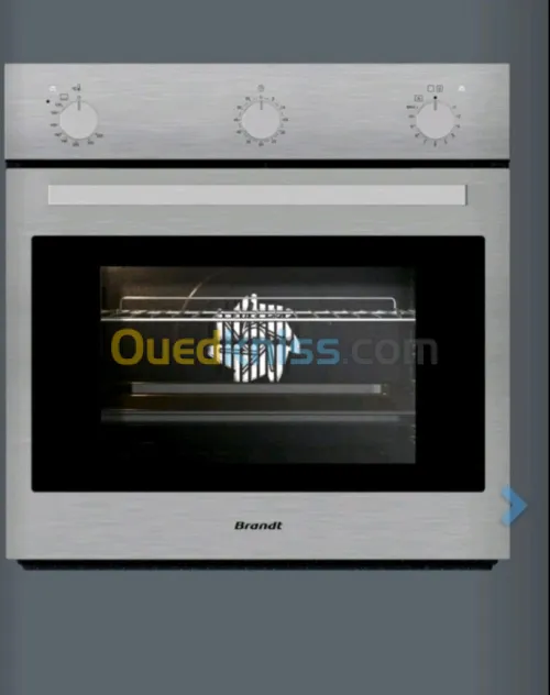 Promotion four encastrable brandt gaz electrique ventilé inox 