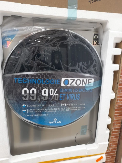 Promotion machine à laver raylan 10kg inox