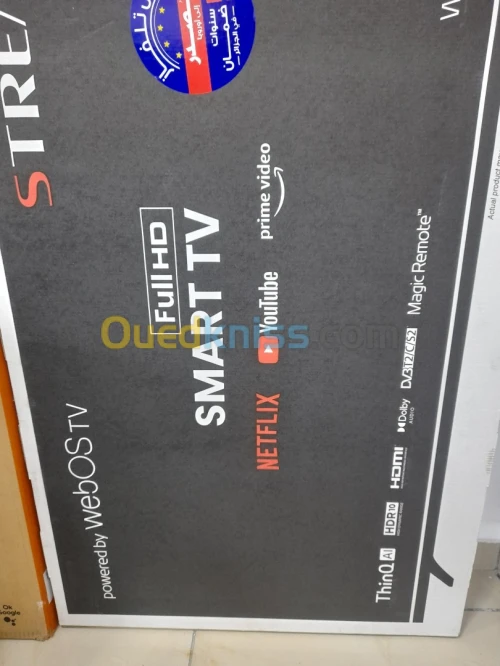 Promotion tv stream 40 pouce smart webOS 