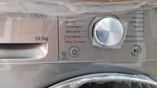 Promotion machine à laver LG 10.5kg gris clair 
