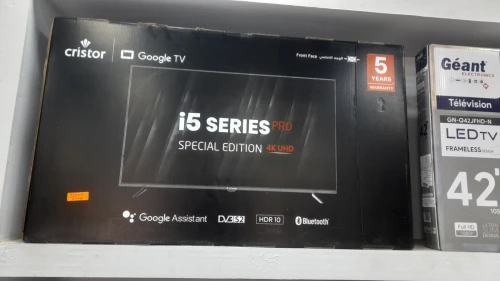 Promotion téléviseur cristor 43 pouces Google tv 4k