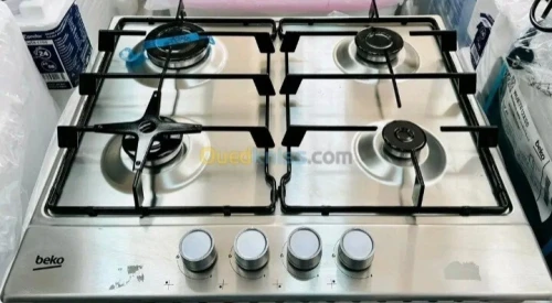 Promotion plaque de cuisson beko 4 feux inox 