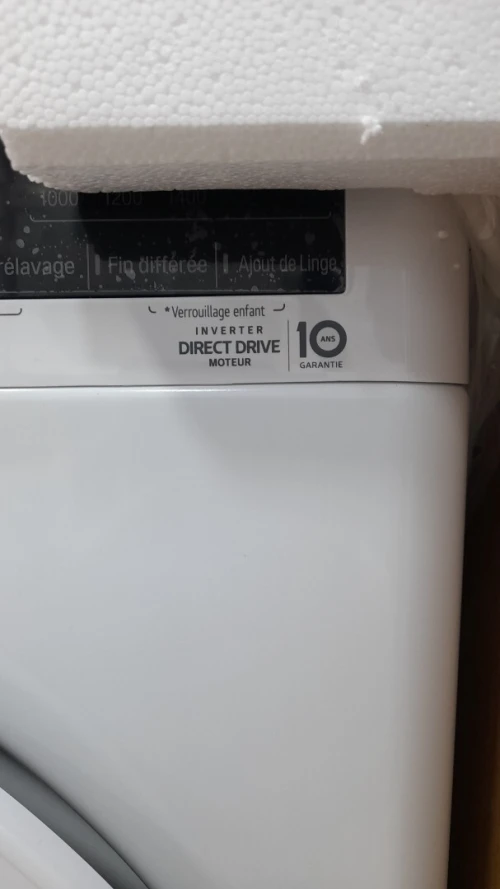Promotion machine à laver LG 11kg blanche
