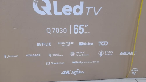 Promotion téléviseur iris 65 pouces QLed dernier génération