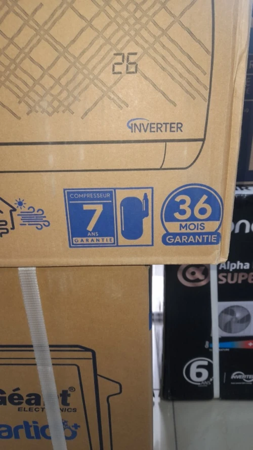 Promotion climatiseur geant 12000btu artico+ Tropical Inverter
