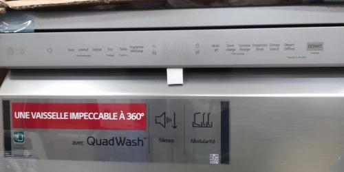 Promotion lave vaisselle LG 14 couverts inox