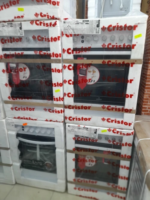 Promotion cuisinière cristor 4 feux blanche 