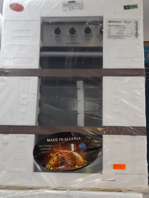 Promotion cuisinière digitech inox turbo ventilée 
