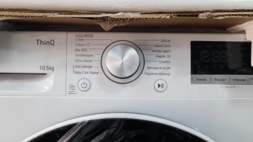 Promotion machine à laver LG 10.5kg blanche
