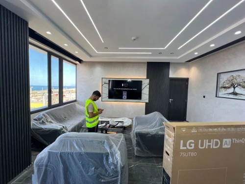 Travaux de Faux Plafonds /plafond démontable / b13 / plafonds tendu
