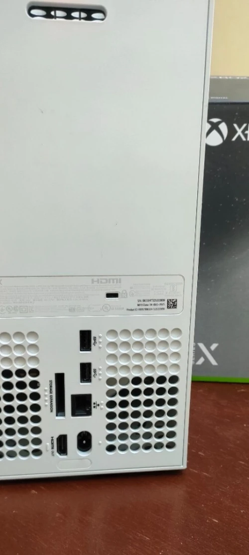 Xbox séries x édition white digital