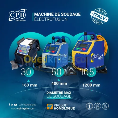 Machines de Soudage par Electrofusion