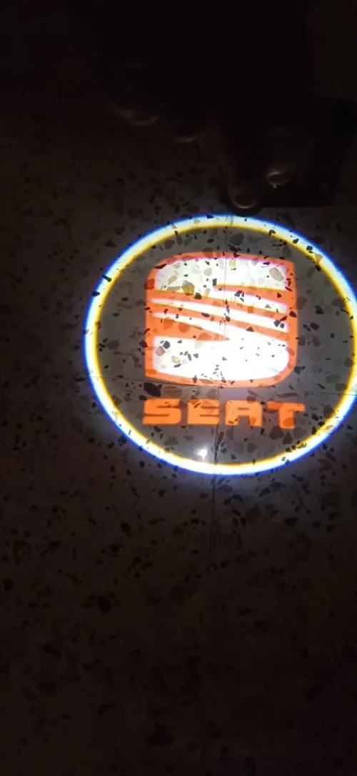 Projecteur Logo de Porte Voiture LED 2 SEAT Pcs