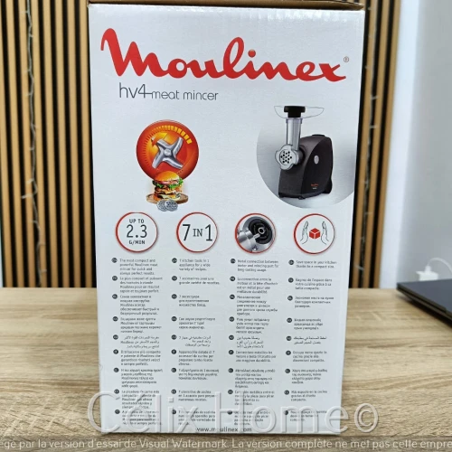 MOULINEX HV4 Hachoir à viande Successor 7en1 2.3kg 2000w ME472832