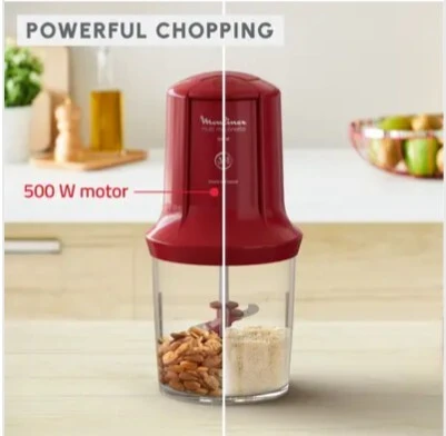 MOULINEX Multi moulinette 3en1 6 lames 500w 2 vitesses