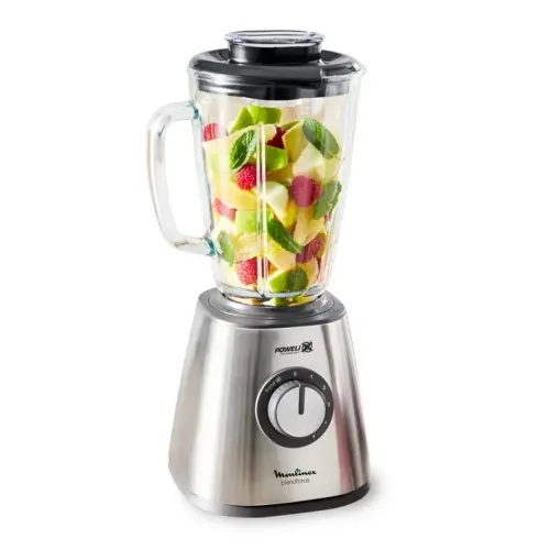 MOULINEX BlendForce Blender tasse en verre 1.75L 800w POWELI 5 vitesses