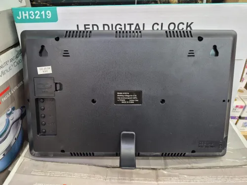Horloge numérique température alarme dateur 32 cm