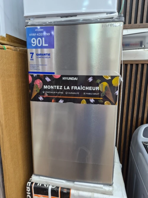 HYUNDAI Maxi Réfrigérateur 90L INOX