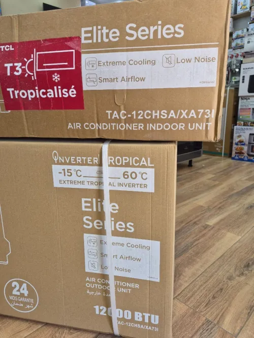 TCL Elite Series Climatiseur 12000 Btu Inverter Tropical R410a