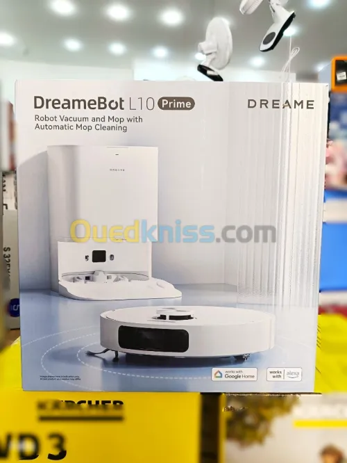DREAME BOT L10 Prime Robot aspirateur & laveur avec Station de vidange