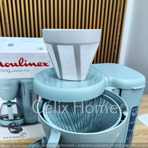 MOULINEX Cafetière Filtre Morning 15 tasses (Filtre inclus) FG2M1310