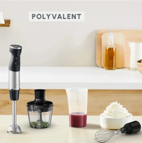 MOULINEX QuickChef+ Pied mixeur plongeant 3en1 1000w 20 vitesses + silencieux