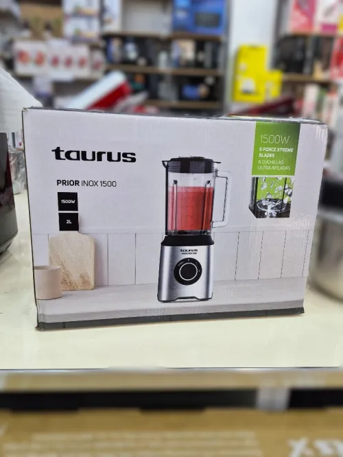 TAURUS PRIOR INOX Blender 1500w 2L Tasse en verre