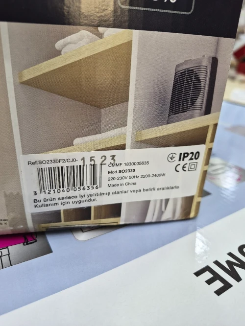 ROWENTA Radiateur soufflant Chaud/Froid Instant Comfort Compact 1200/2400w