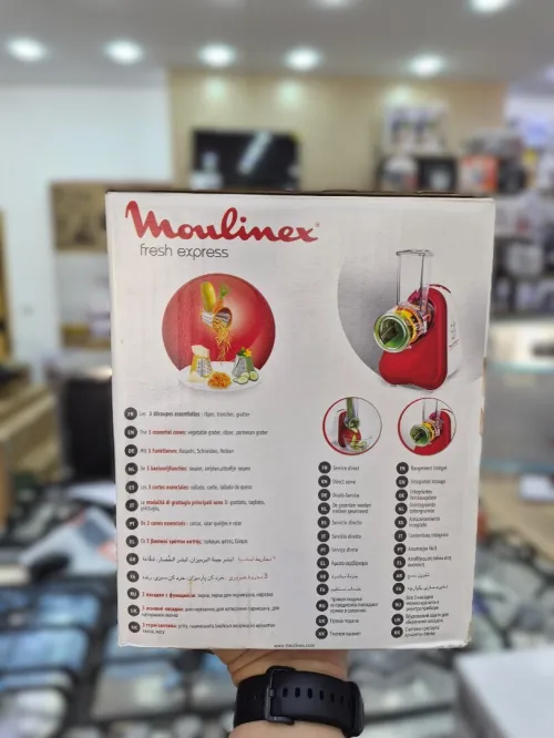 MOULINEX Fresh Express Coupe légumes 200w 3en1