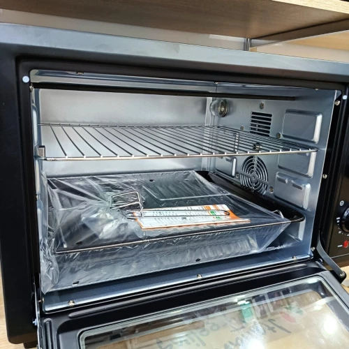 NARDI Four électrique Ventilé 45L 1800w NOIR / INOX