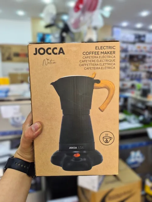 JOCCA Cafetière électrique Moka italienne 6 tasses