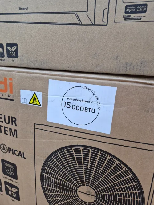 NARDI Climatiseur Smart Inverter Tropical Blanc 12000 btu jusqu'à 15000 BTU R32 Ai Installation gratuite