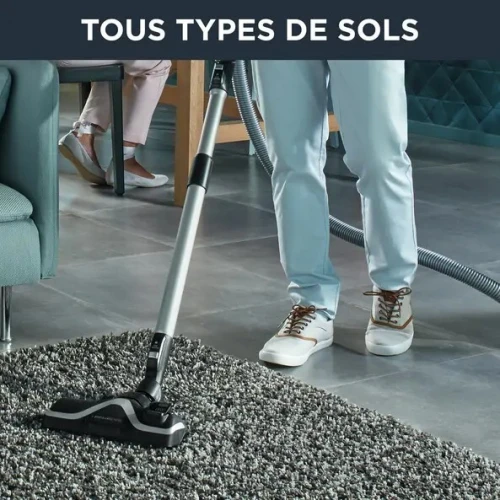 ROWENTA Aspirateur Silence Force Cyclonic sans sac 5 Stars 2.5L 550W (made in france)