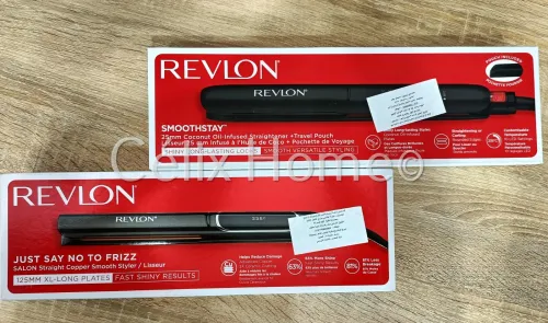 REVLON Lisseur a cheveux SmoothStay Coconut avec pochette
