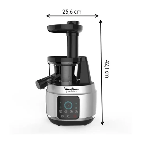 MOULINEX Juice & Clean extracteur de jus et centrifugeuse digital 150w