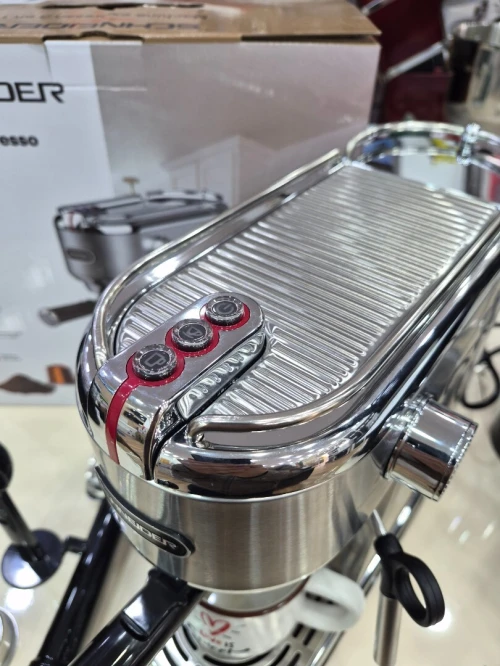 SCHNEIDER Machine à café 3en1 Capsule et café moulu 1450w 19 bars