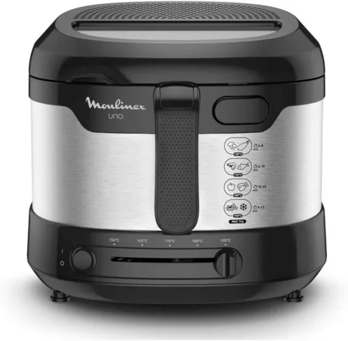 MOULINEX UNO Friteuse a l'huile 1.8L 1Kg 1470w INOX