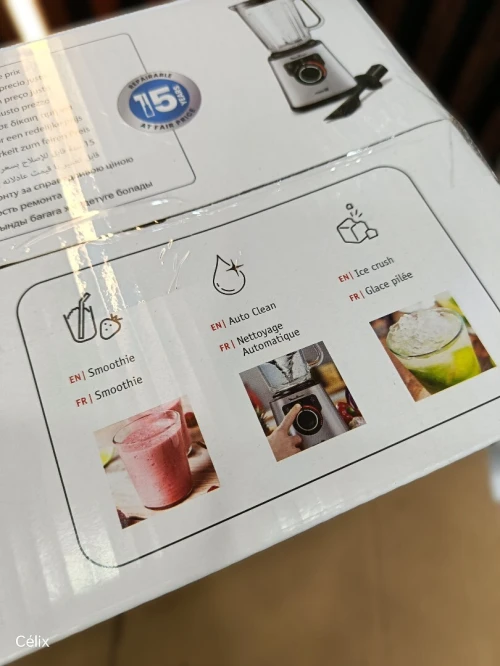 MOULINEX PerfectMix + Blender 1200w 5 vitesses 2L bol en verre