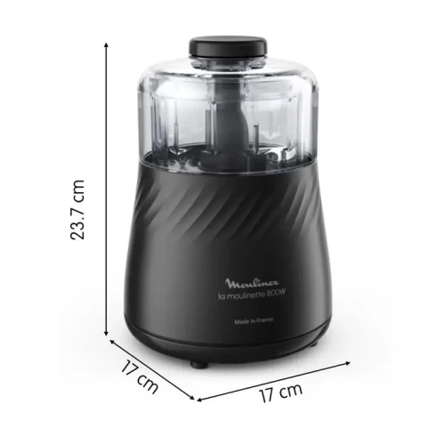 MOULINEX Moulinette et hachoir Eco Respect 4en1 800w 500ml DP710810