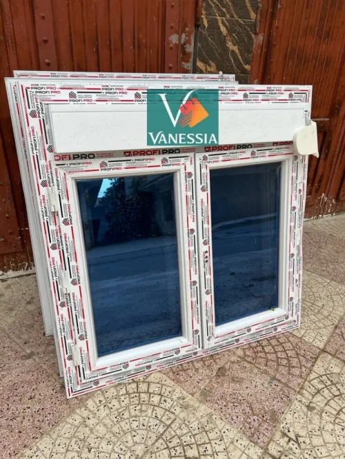 Lafaire fenêtre ouvrante avec rideau en PVC profi pro Verre stop sol fumé poignée gratuit 