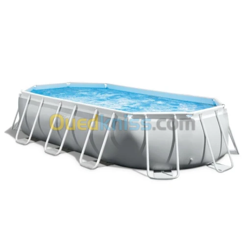 Piscine intex Prism Frame ovale 6.10 x 3.05 x 1.22 m