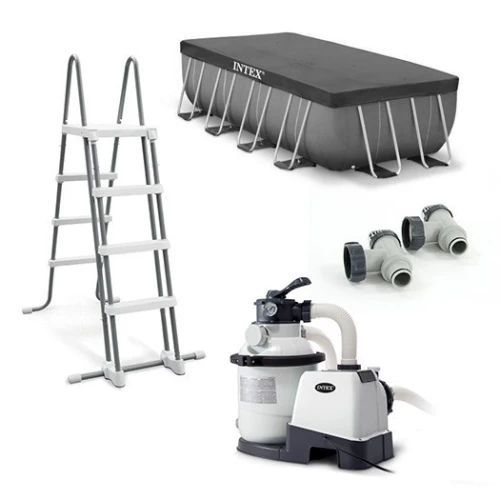 Piscine Intex XTR rectangulaire 5.49, 7.32, 9.75