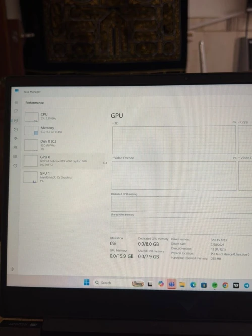 Hp victus 15 RTX 4060 08gb GDDR6 I5 13500H 16go RAM 512gb ssd 15,6fhd 144hz