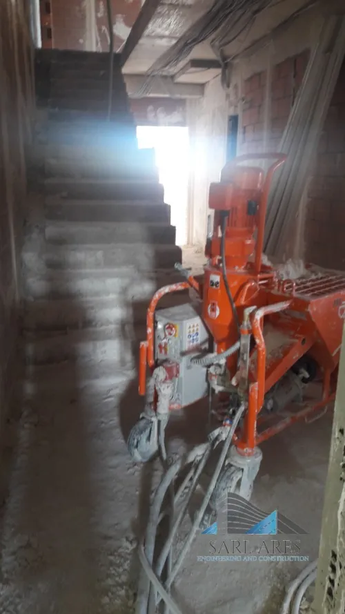 Platre Projete MP75 / Monocouche