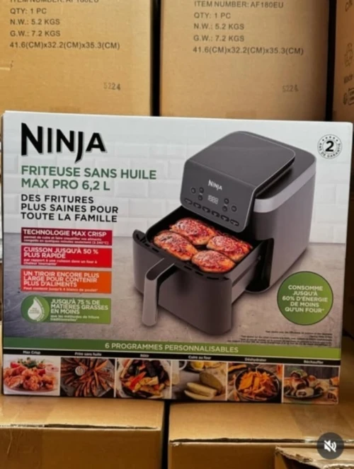 Air Fryer Ninja 6.2L AF180eu
