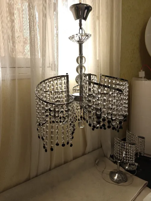 Lustre luxe de chambre