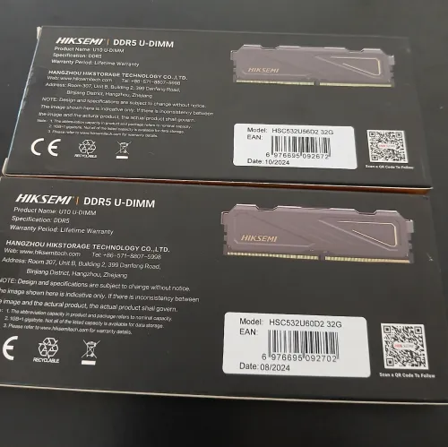 Ram DDR5 32GB HIKSEMI ARMOR 5600MHz + 6000MHz