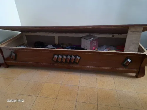 Lit avec Espace de Rangement 