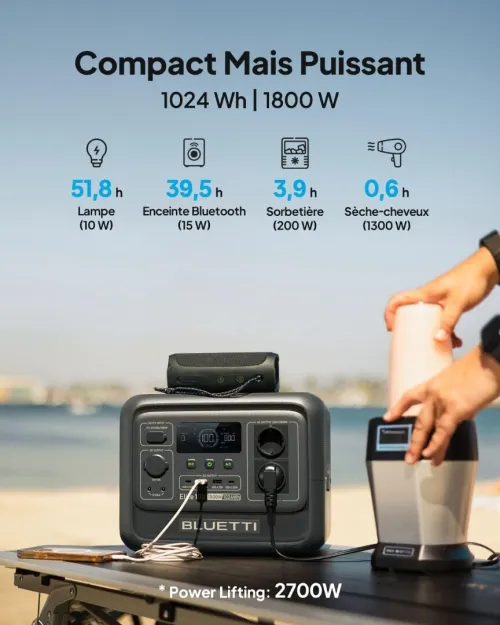 BLUETTI Elite 100 V2 Générateur Électrique